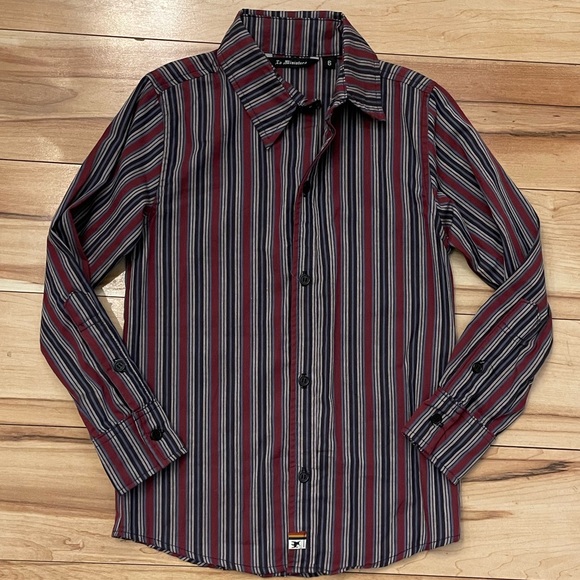 La Miniatura Mod Retro Stripe Shirt - Picture 1 of 4
